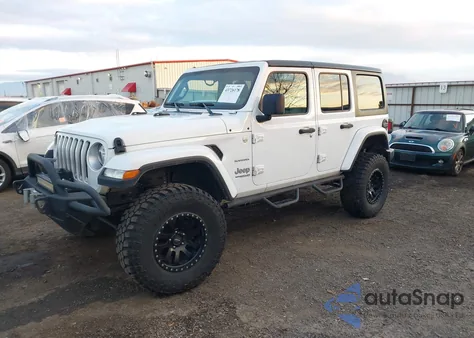 2018 Jeep Wrangler Unlimited Sahara 4X4 from USA, damaged, VIN 1C4HJXEN3JW328699